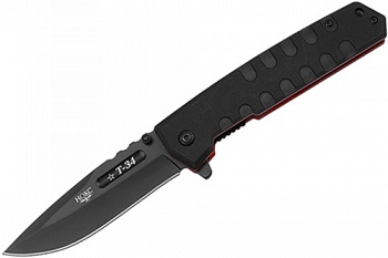 Т34 сталь AUS8 Black-Red